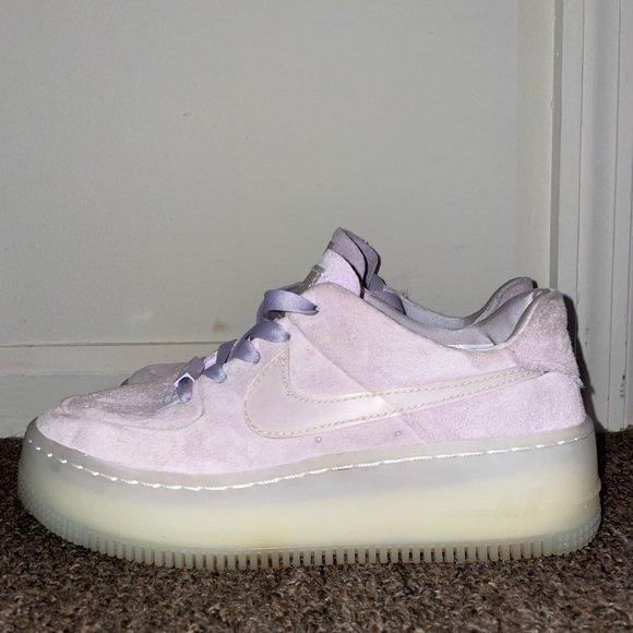 Pastel purple Nike Air Forces - Picture 3 of 13